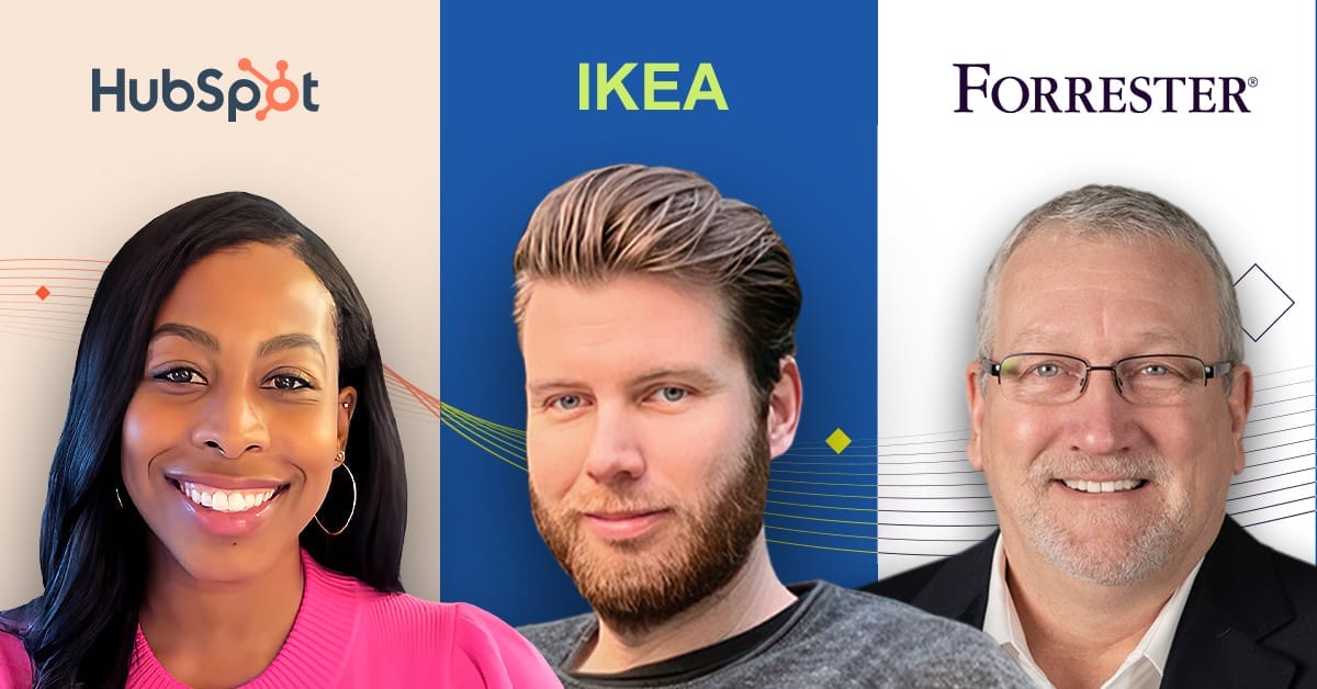 Uptempo webinars with HubSpot, IKEA, and Forrester